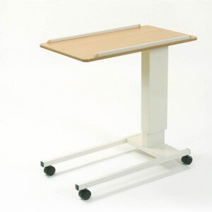 Rise and Fall Overbed Spring Loaded Table