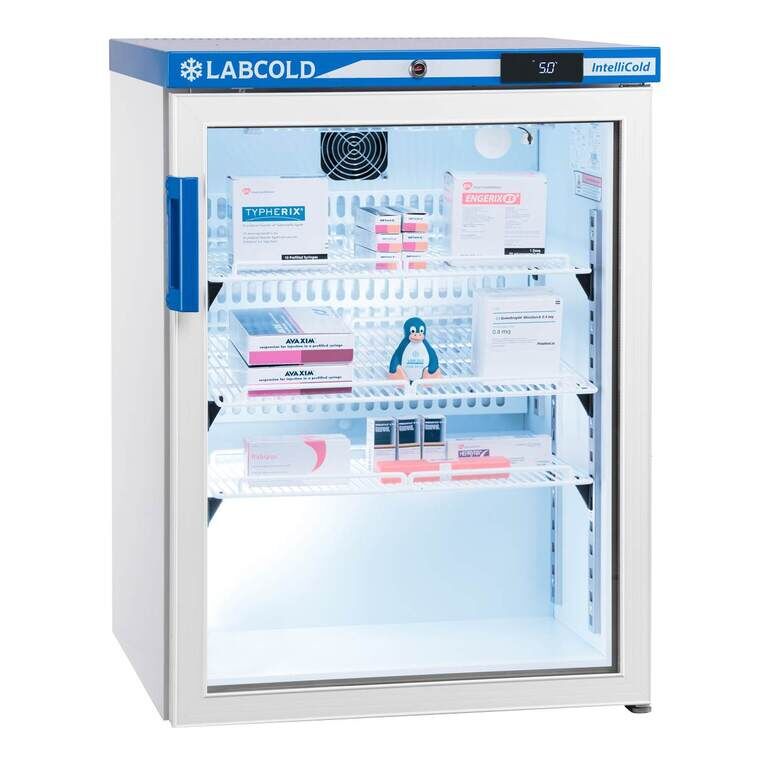Pharmacy and Vaccine Under Counter Refrigerator - (150 Litre, Glass Door)