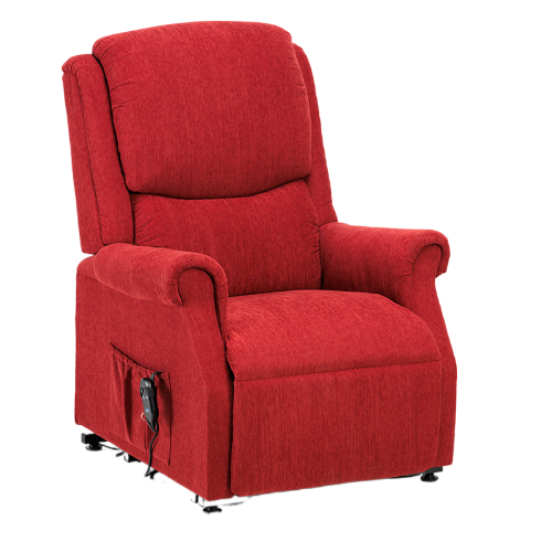 NHC Standard Rise Recliner Chair - Berry