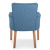 NHC Deluxe Guest Chair - Denim (Teal Piping) Thumbnail