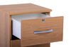 NHC Essentials 2 Drawer Bedside - Lissa Oak Thumbnail