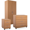 NHC Essentials Bedroom Furniture Set - Lissa Oak Thumbnail