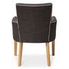 NHC Deluxe Guest Chair - Charcoal (Sand Piping) Thumbnail