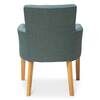 NHC Deluxe Guest Chair - Duck Egg (Denim Piping) Thumbnail