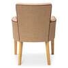 NHC Deluxe Guest Chair - Sand (Plum Piping) Thumbnail