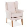 NHC High Back Wing Chair - Cream Thumbnail