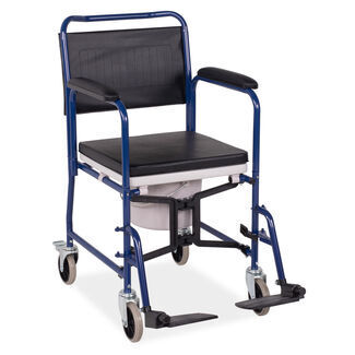 NHC Mobile Commode Chair