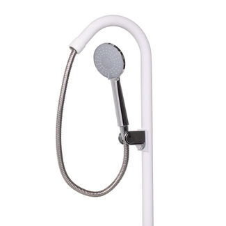 Shepherds Crook Shower Assembly for Assisted Bath