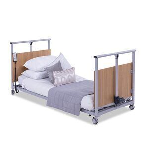 NHC Deluxe Floor Level Profile Bed - Oak